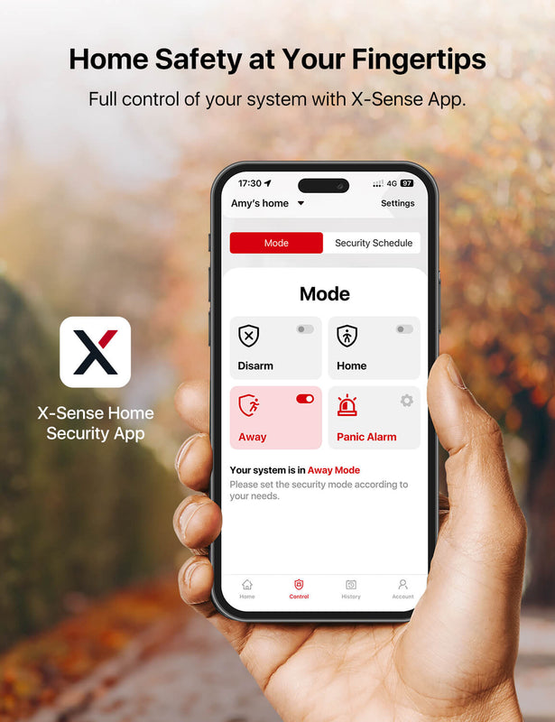 X-Sense Wireless Smart Home Security System: Ultimate Protection without Hassle|AS05, AS08