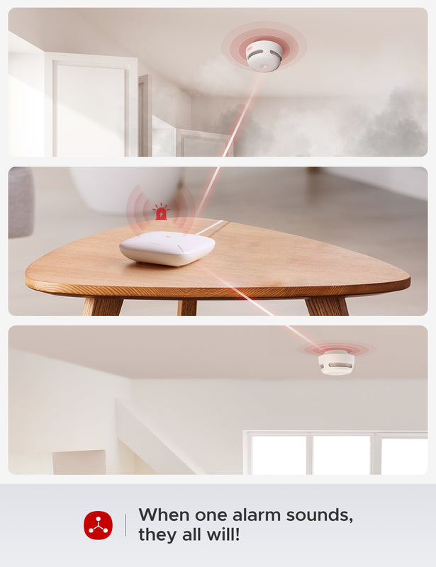 XS01-M Smart Interconnected Smoke Alarm