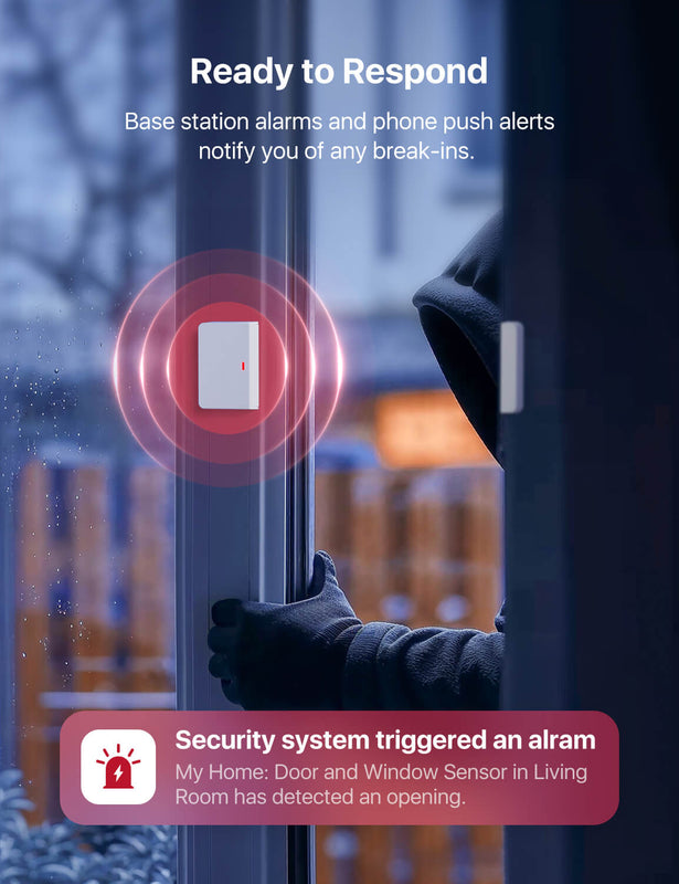 X-Sense Wireless Smart Home Security System: Ultimate Protection without Hassle|AS05, AS08