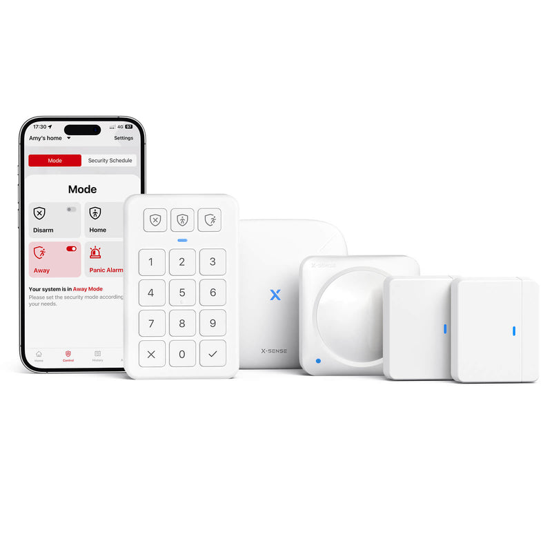 X-Sense Wireless Smart Home Security System: Ultimate Protection without Hassle|AS05, AS08