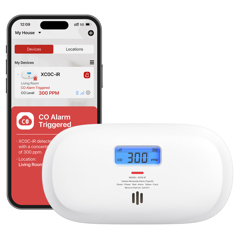 X-Sense Smart Carbon Monoxide Detector XC0C-iR