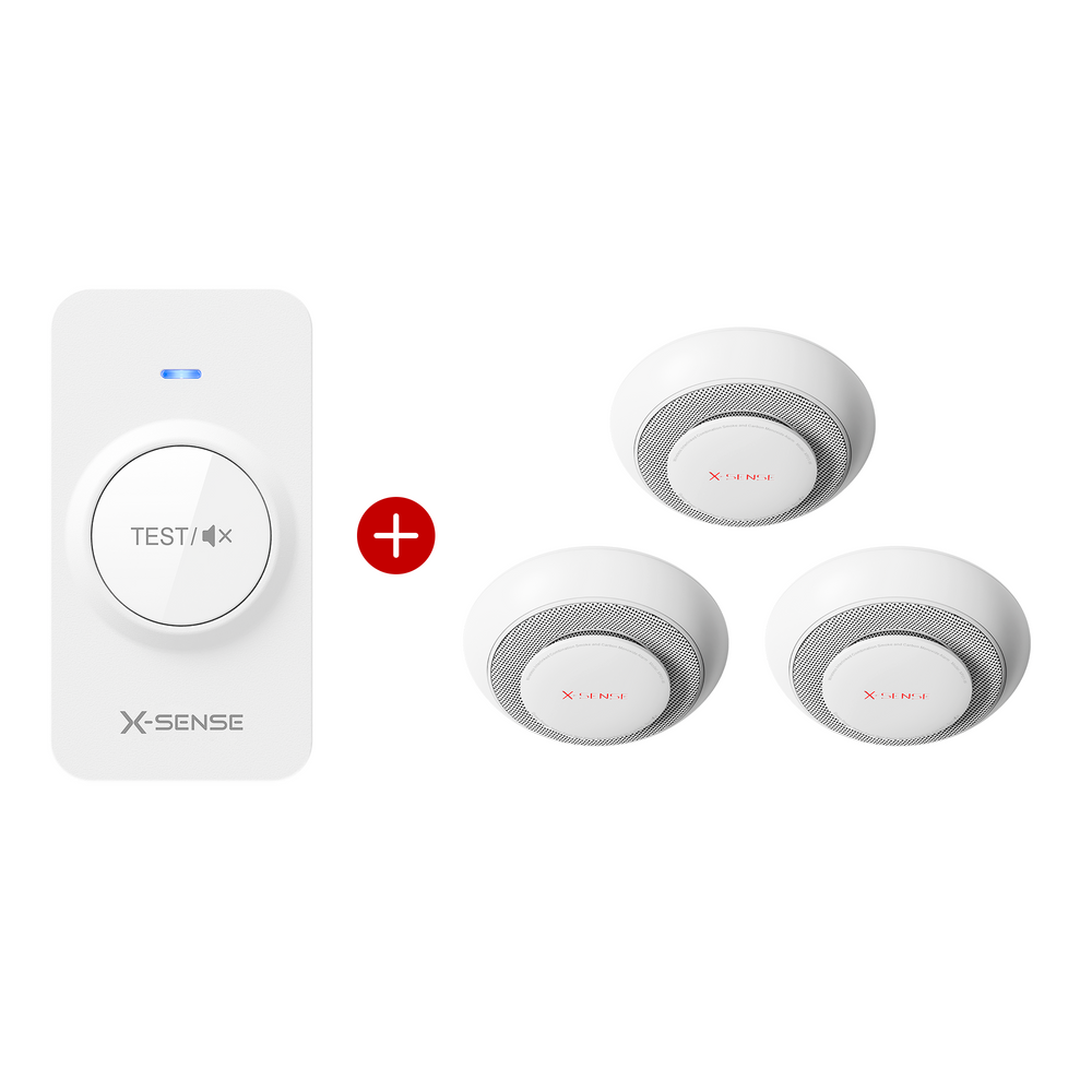 XP01-W Wireless Interconnected 10-year battery life Smoke& CO Combination Alarm