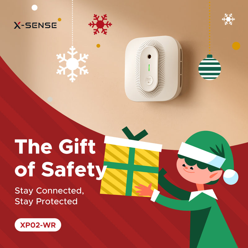 Voice Location Wireless Interconnected Smoke and Carbon Monoxide Combination Alarm, X-Sense XP02-WR