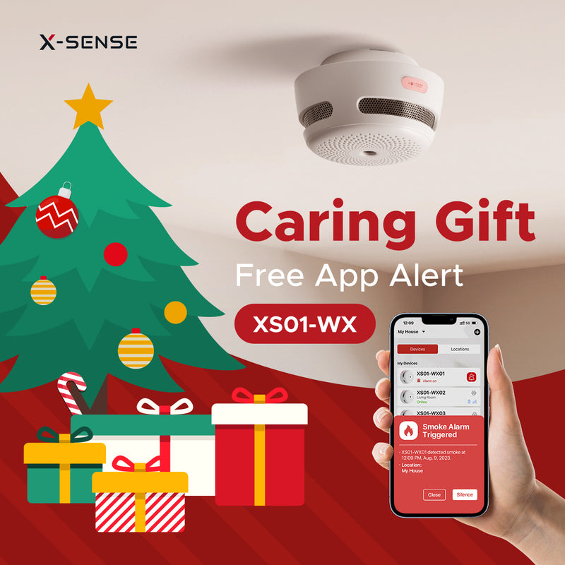 X-Sense XS01-WX Wi-Fi Smoke Alarm