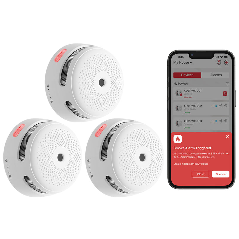 XS01-WX Wi-Fi Smoke Alarm